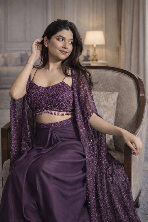 Designer Fancy BB 63 sequin Surat lehenga choli manufacturers